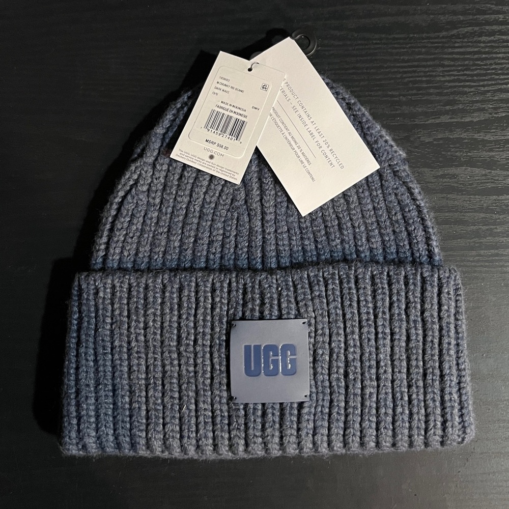 UGG Blue Knit Beanie